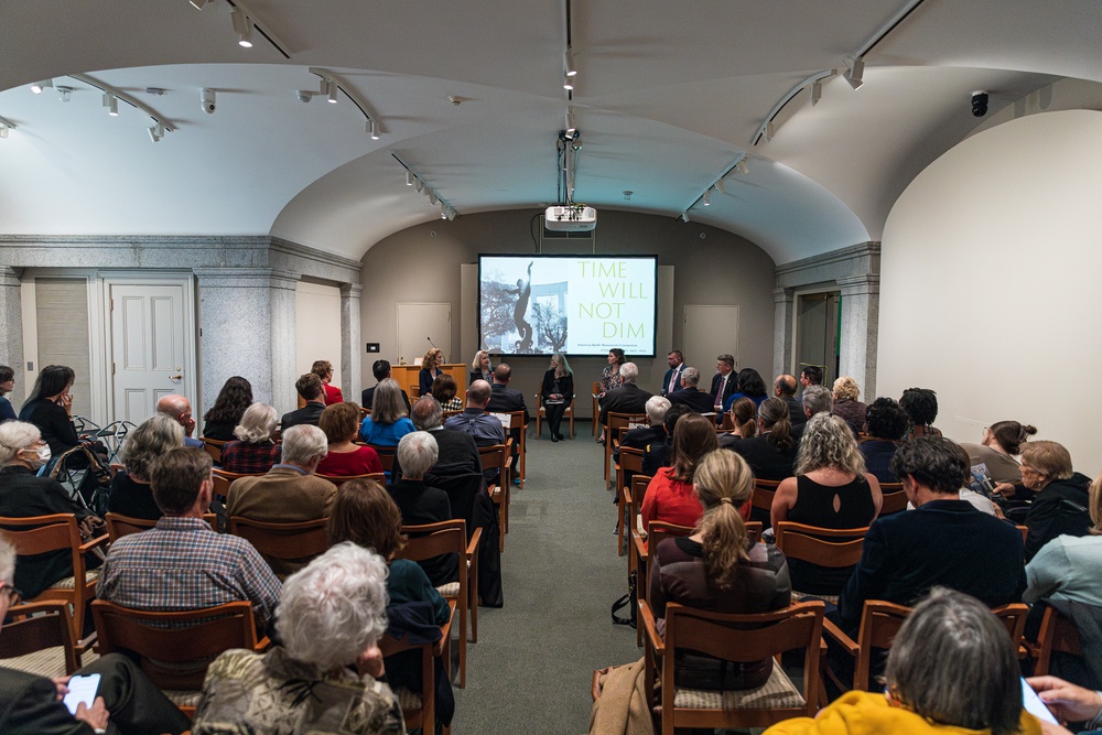 &quot;Time Will Not Dim: American Battle Monuments Commission, a Century of Service&quot; book launch at the Smithsonian American Art Museum