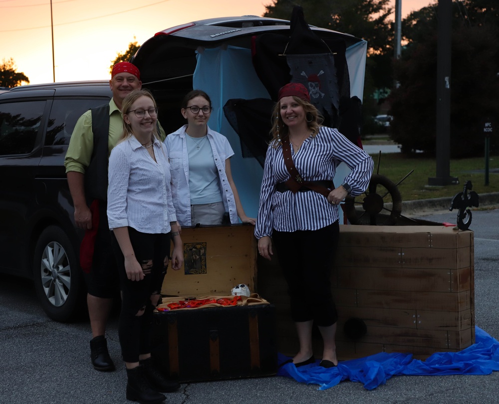 Religious Services Office Throws a Trunk-or-Treat for Fort Stewart Soldiers and Family Members