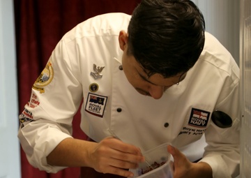 Anglo-American dinner aboard HMS Victory