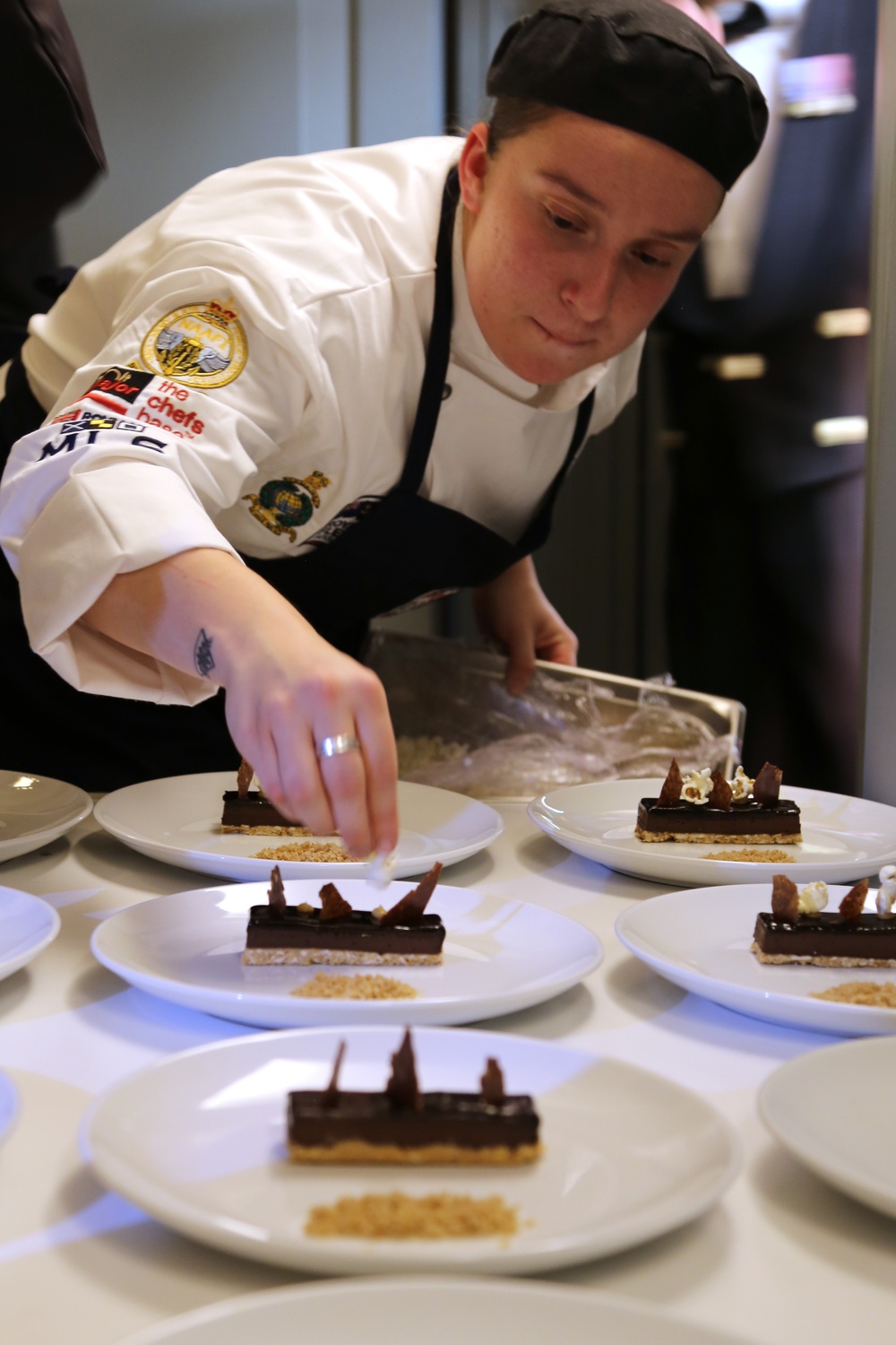 Anglo-American dinner aboard HMS Victory