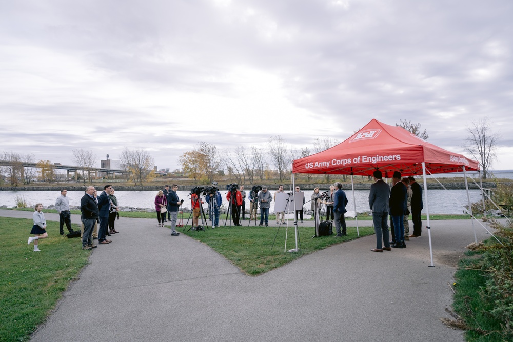 Buffalo District Hosts Groundbreaking at Buffalo Outer Harbor