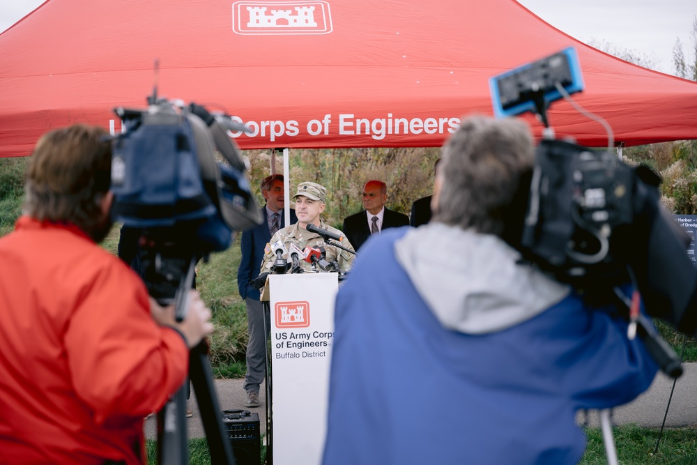 Buffalo District Hosts Groundbreaking at Buffalo Outer Harbor