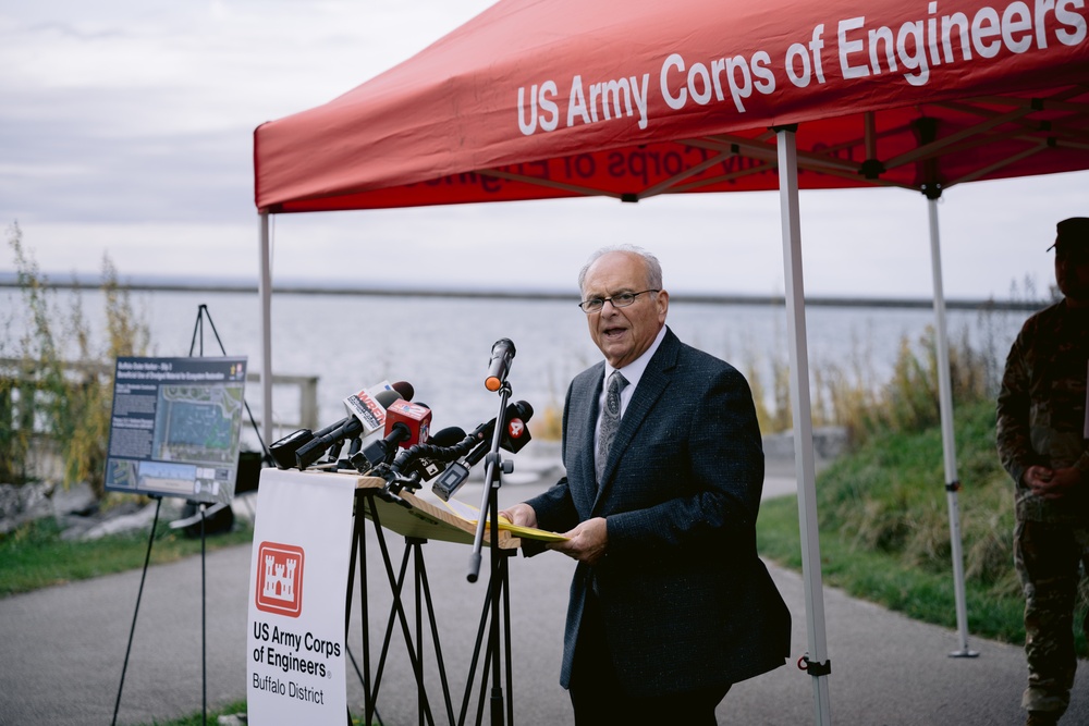 Buffalo District Hosts Groundbreaking at Buffalo Outer Harbor