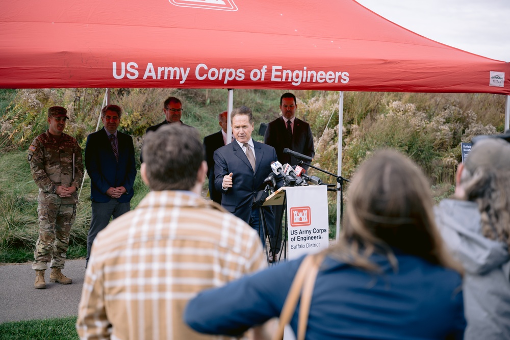 Buffalo District Hosts Groundbreaking at Buffalo Outer Harbor