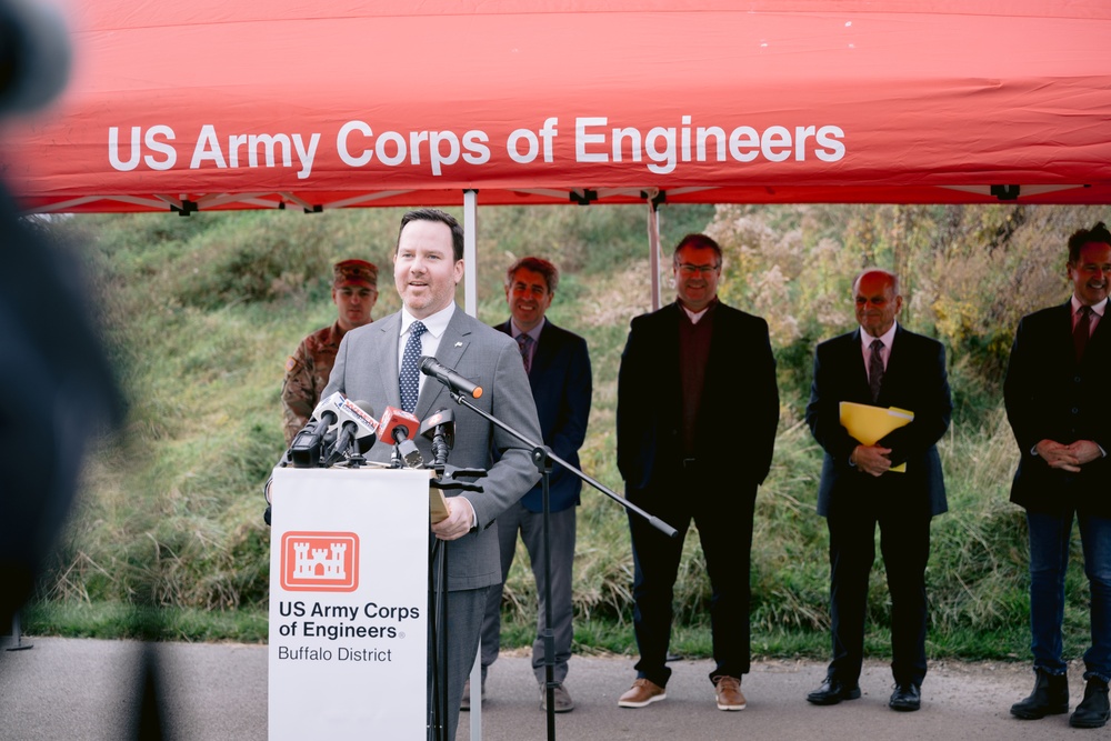 Buffalo District Hosts Groundbreaking at Buffalo Outer Harbor