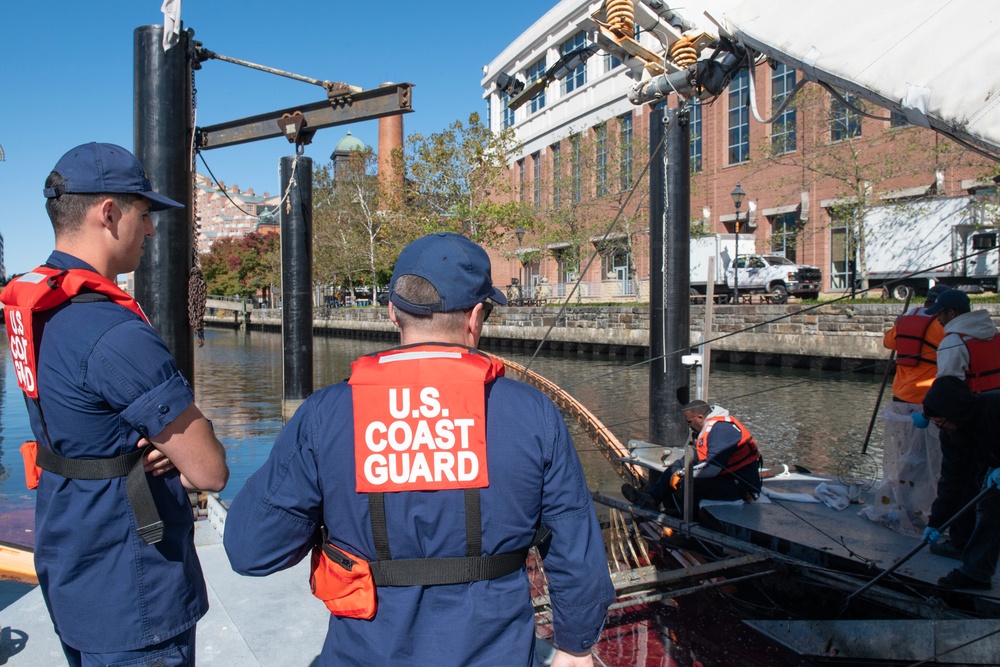 Coast Guard, partner agencies respond to fuel spill in Baltimore’s Inner Harbor