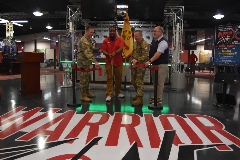 Grand Reopening for Warrior Zone