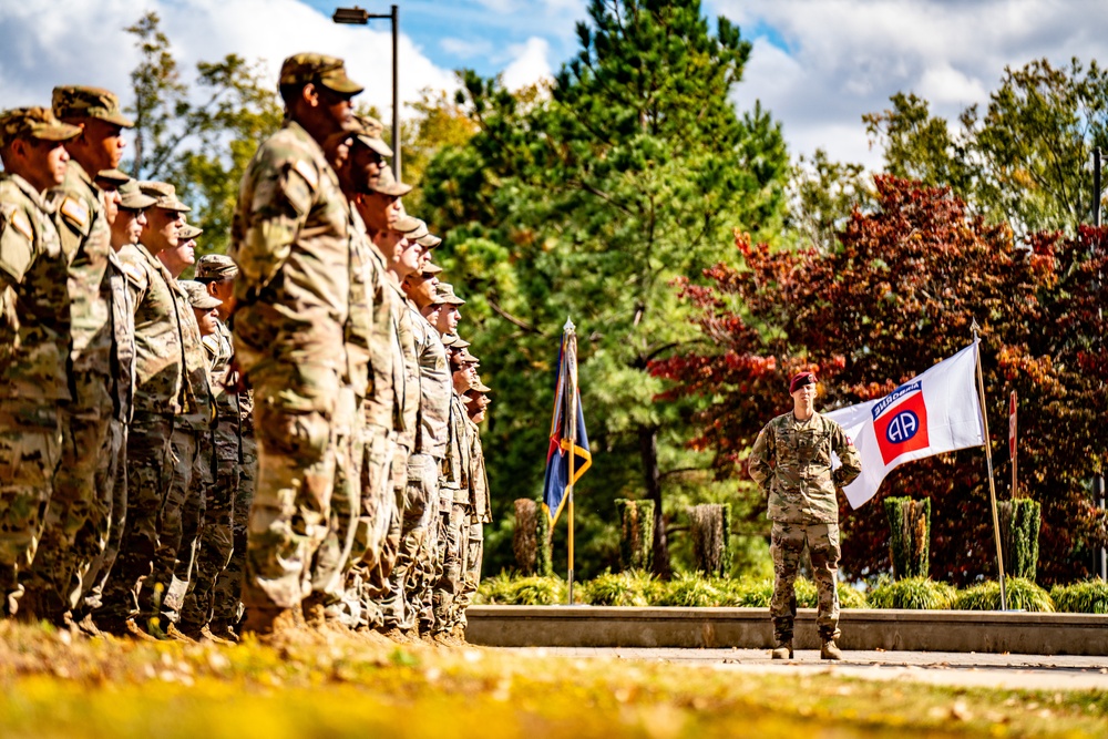 82nd Airborne Division Beret Ceremony