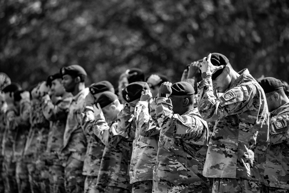 82nd Airborne Division Beret Ceremony