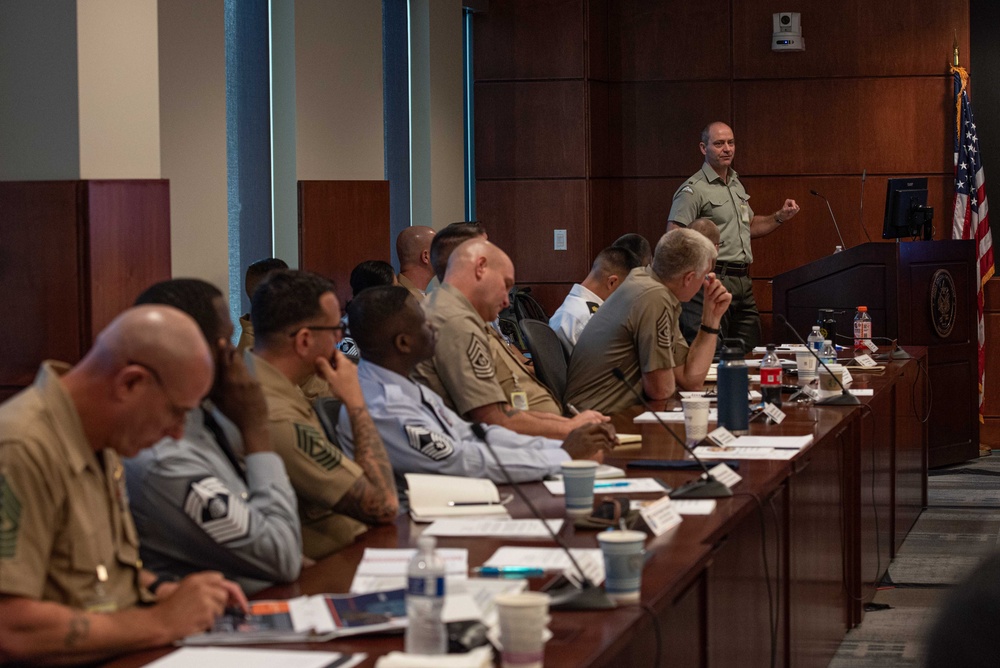 Joint Special Operations University hosts 2023 Enlisted Military Education Review Council