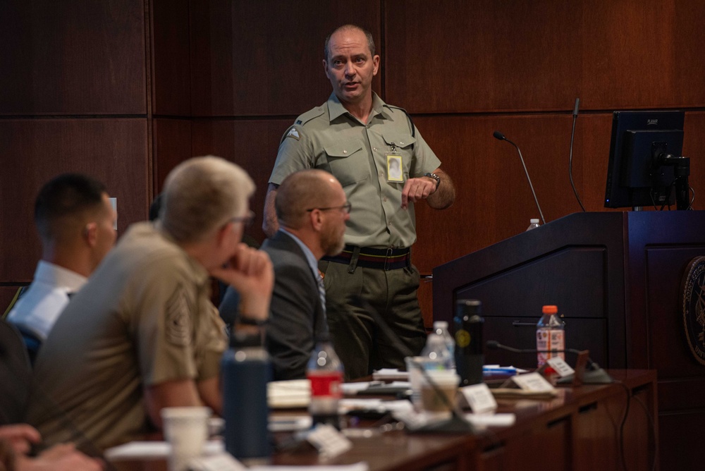 Joint Special Operations University hosts 2023 Enlisted Military Education Review Council