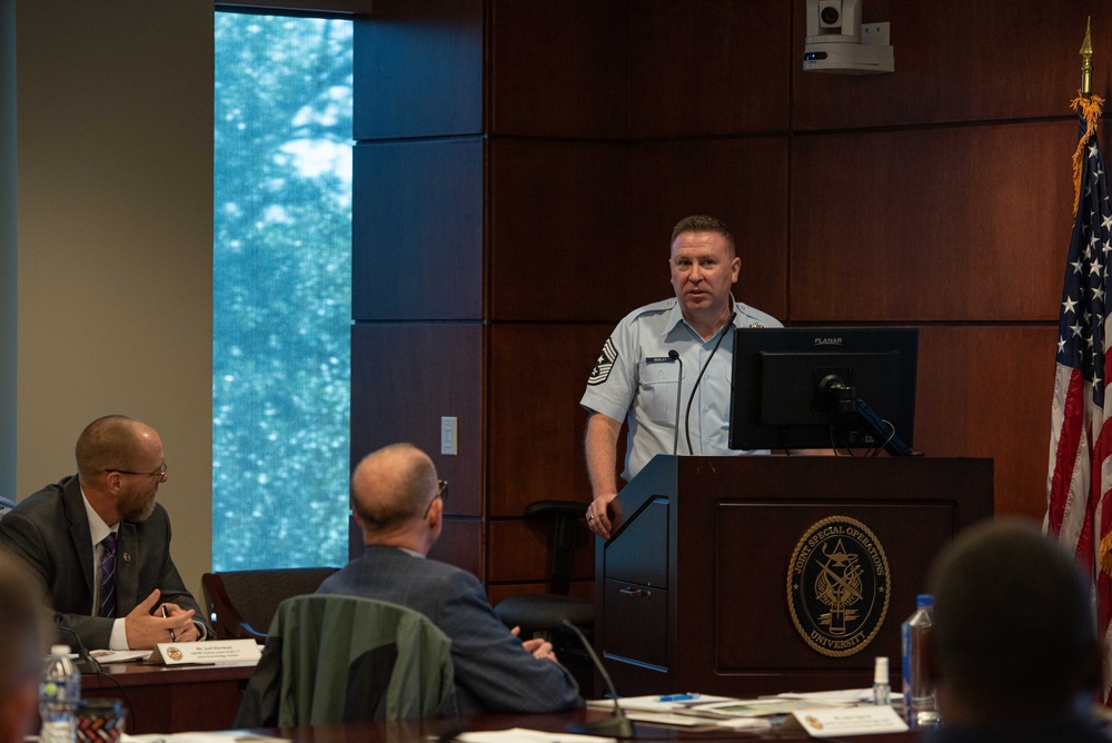 Joint Special Operations University hosts 2023 Enlisted Military Education Review Council