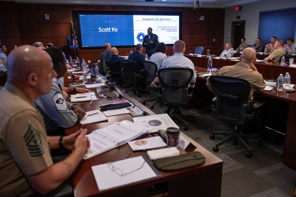 Joint Special Operations University hosts 2023 Enlisted Military Education Review Council