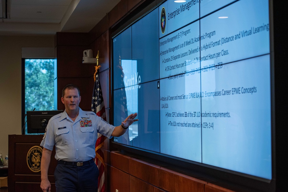 Joint Special Operations University hosts 2023 Enlisted Military Education Review Council