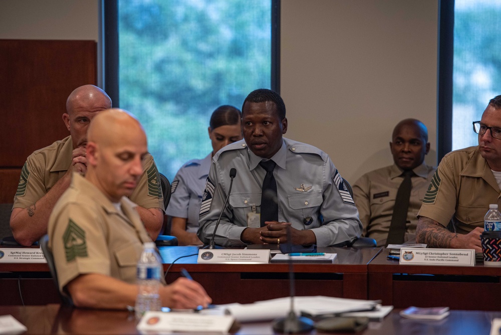 Joint Special Operations University hosts 2023 Enlisted Military Education Review Council