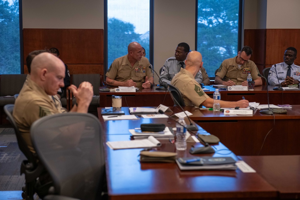 Joint Special Operations University hosts 2023 Enlisted Military Education Review Council