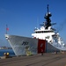 U.S. Coast Guard Cutter Waesche crewmembers prepares depart San Diego