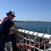 U.S. Coast Guard Cutter Waesche crewmembers prepares depart San Diego