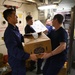 U.S. Coast Guard Cutter Waesche crewmembers prepares depart San Diego