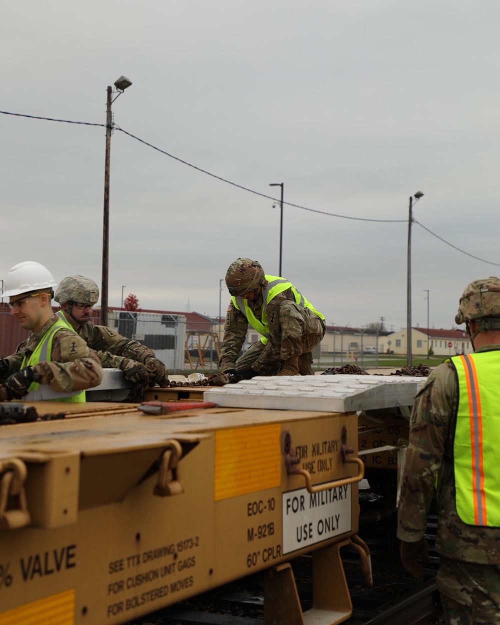 Wisconsin National Guard Soldiers complete rail training at Fort McCoy to prep for future rail op