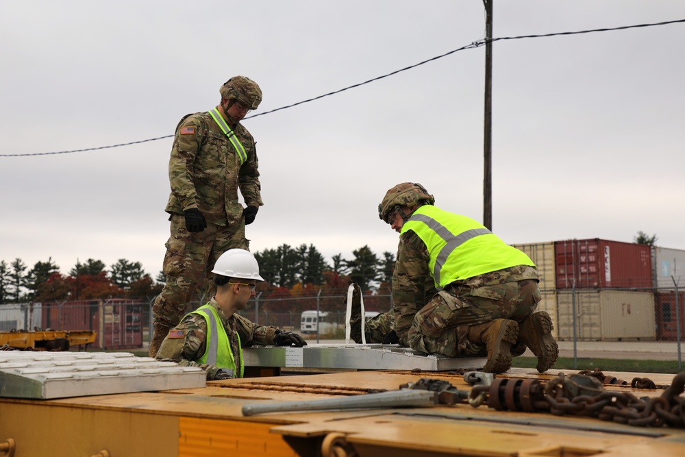 Wisconsin National Guard Soldiers complete rail training at Fort McCoy to prep for future rail op
