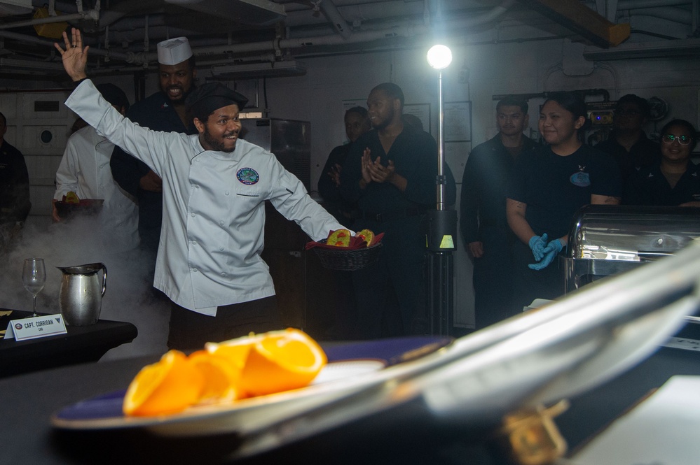 USS Ronald Reagan (CVN 76) hosts cooking competition