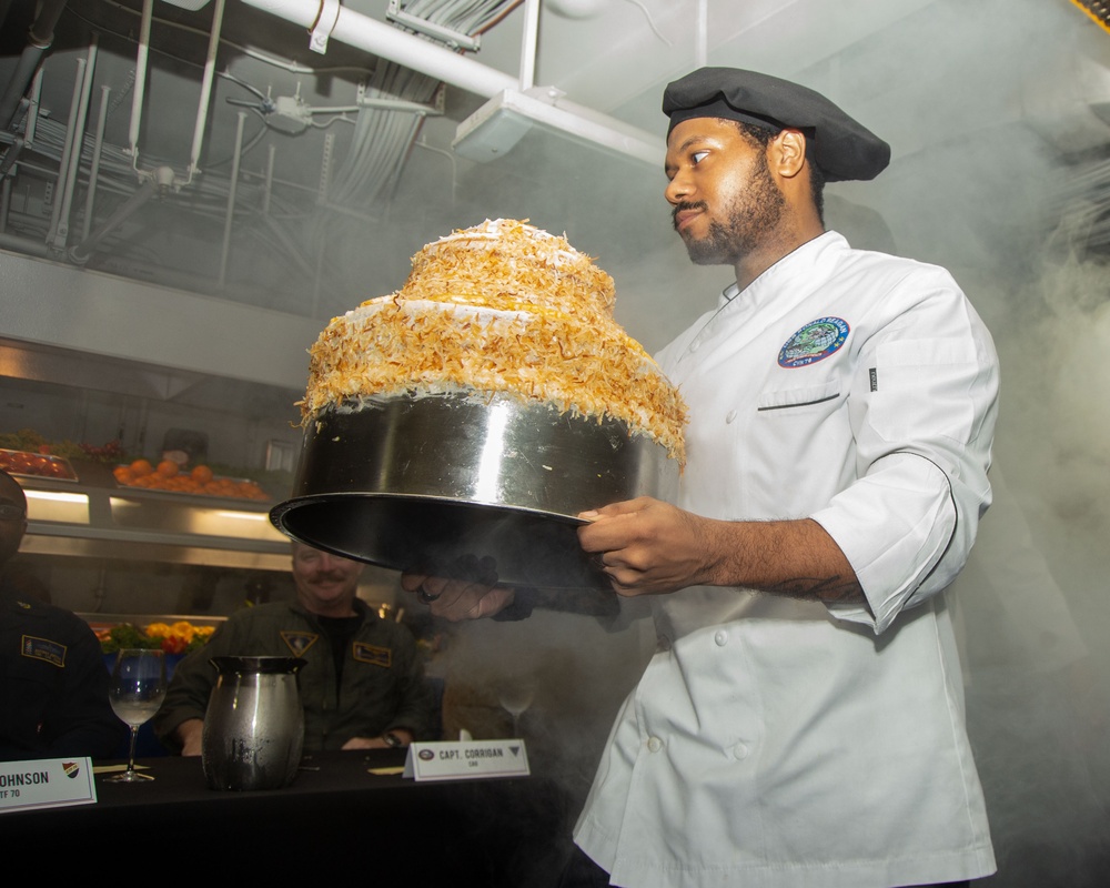 USS Ronald Reagan (CVN 76) hosts cooking competition