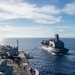 USS Ronald Reagan (CVN 76) conducts fueling-at-sea with USNS Yukon (T-AO 202)