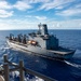 USS Ronald Reagan (CVN 76) conducts fueling-at-sea with USNS Yukon (T-AO 202)