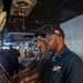 USS Ronald Reagan (CVN 76) conducts fueling-at-sea with USNS Yukon (T-AO 202)