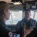 USS Ronald Reagan (CVN 76) conducts replenishment-at-sea with USNS Yukon (T-AO 202)