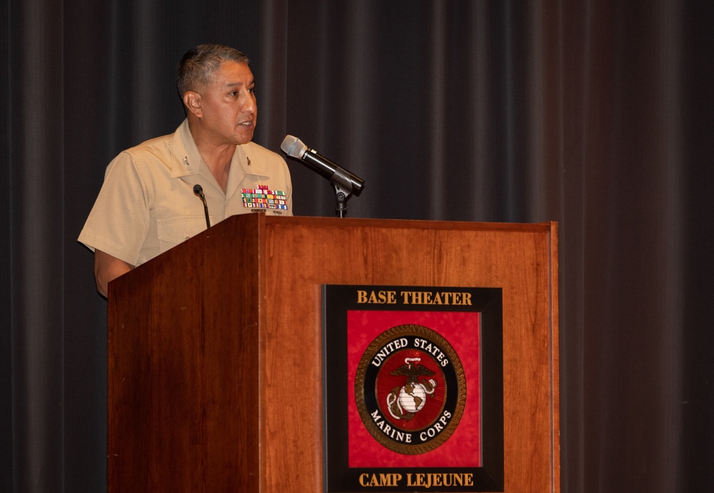 2023 Marine Corps Installations East Intramural Marksmanship Competition Awards Ceremony