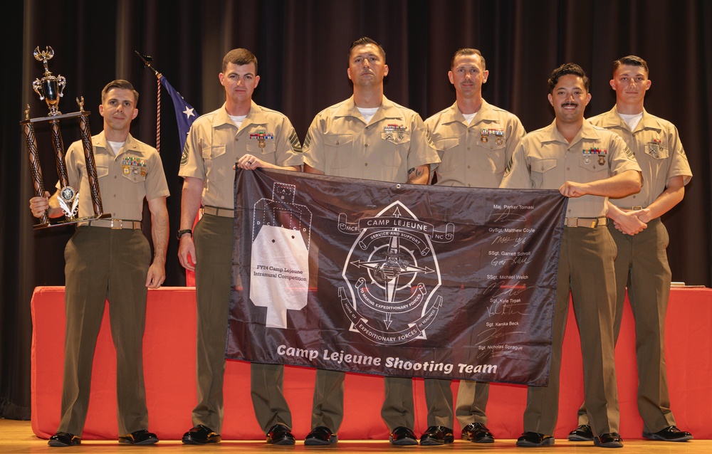 2023 Marine Corps Installations East Intramural Marksmanship Competition Awards Ceremony
