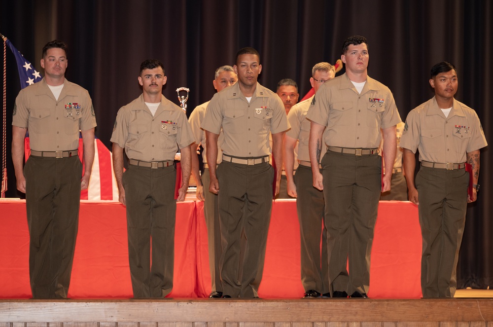 2023 Marine Corps Installations East Intramural Marksmanship Competition Awards Ceremony