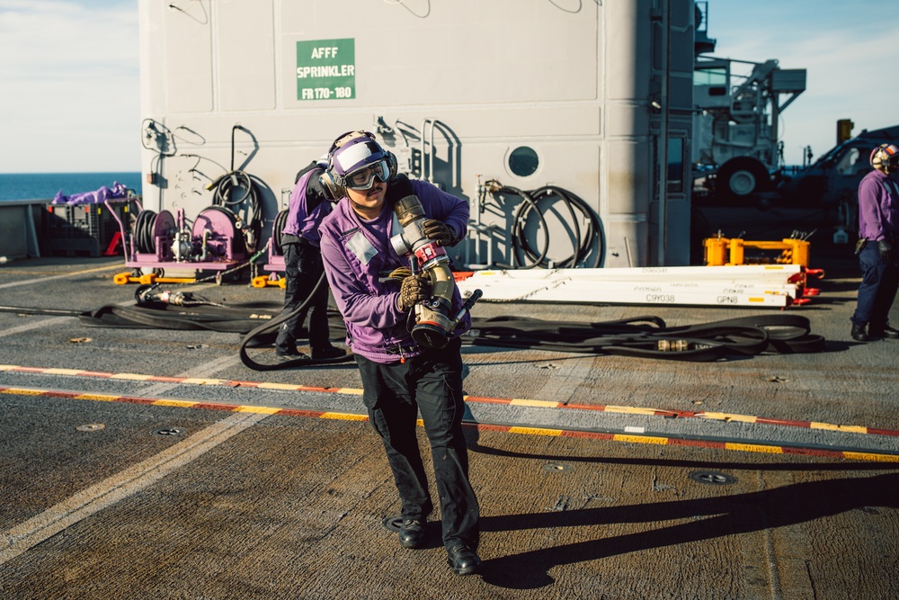 George Washington Conducts Fueling Operations