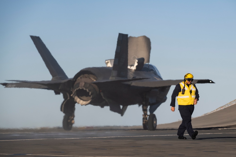 F-35B flight test to expand VL, SRVL envelopes continues aboard HMS Prince of Wales