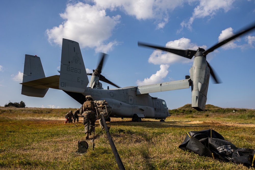 Resolute Dragon 23 FTX | 1st MAW conduct FARP Training