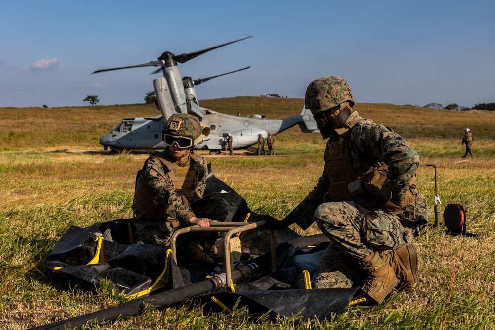 Resolute Dragon 23 FTX | 1st MAW conduct FARP Training