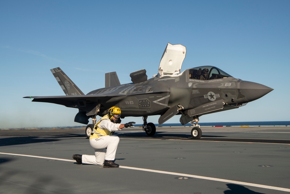 F-35B flight test to expand VL, SRVL envelopes continues aboard HMS Prince of Wales