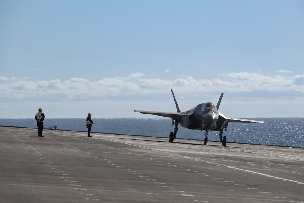 F-35B flight test to expand VL, SRVL envelopes continues aboard HMS Prince of Wales