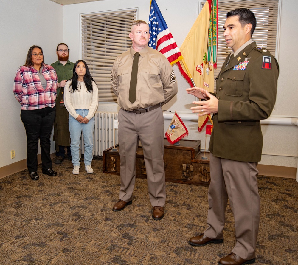 'Forge' Battalion OC/T Promoted to Master Sergeant