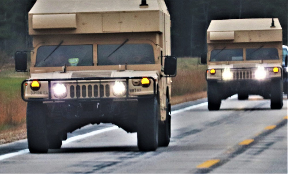 October 2023 training operations at Fort McCoy