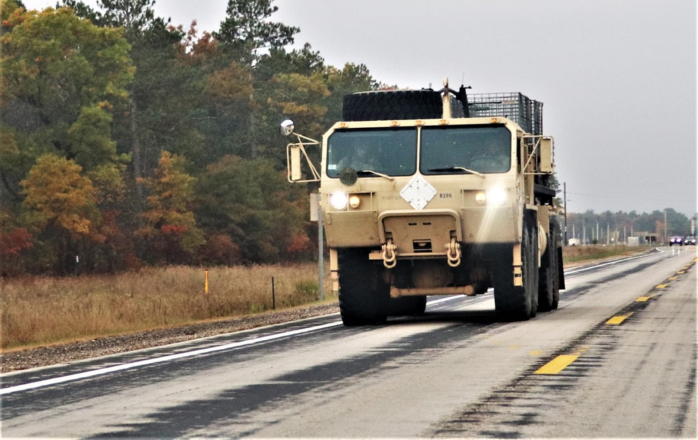 October 2023 training operations at Fort McCoy