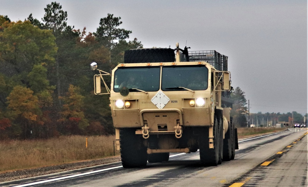 October 2023 training operations at Fort McCoy