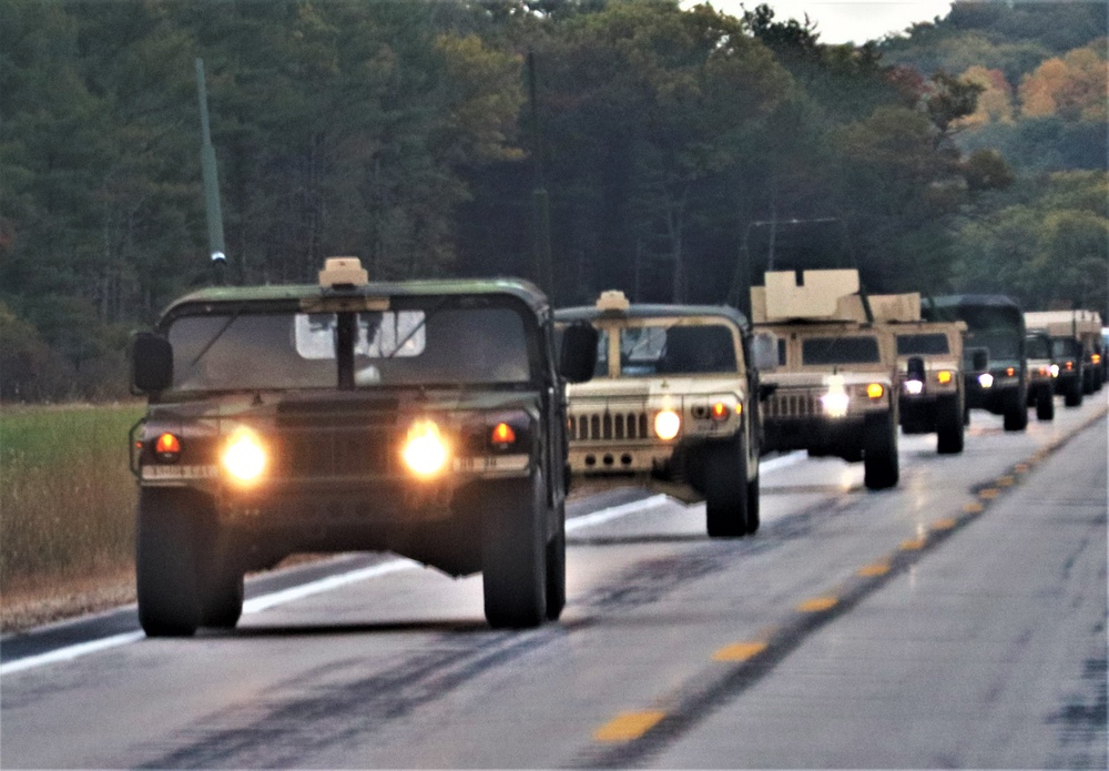 October 2023 training operations at Fort McCoy