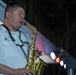 Chief Musician Andrew Francisco performs at the Historic Thomas Center Gardens