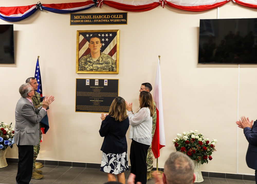 Camp Kosciuszko, Polish and U.S Army honor 10th MTN DIV OEF hero