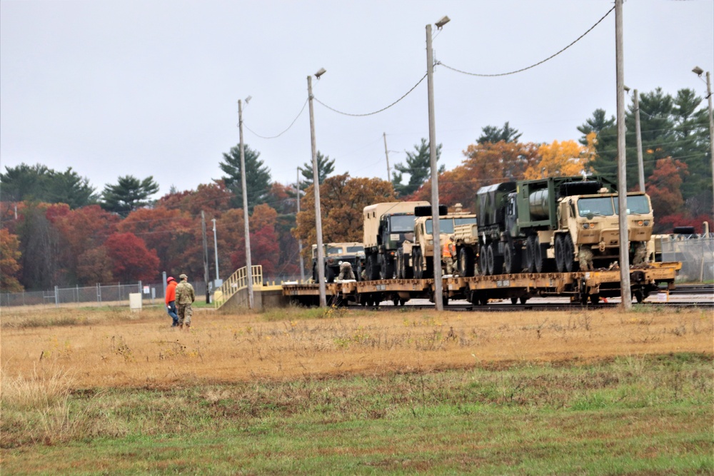 Wisconsin National Guard Soldiers complete rail training at Fort McCoy to prep for future rail op