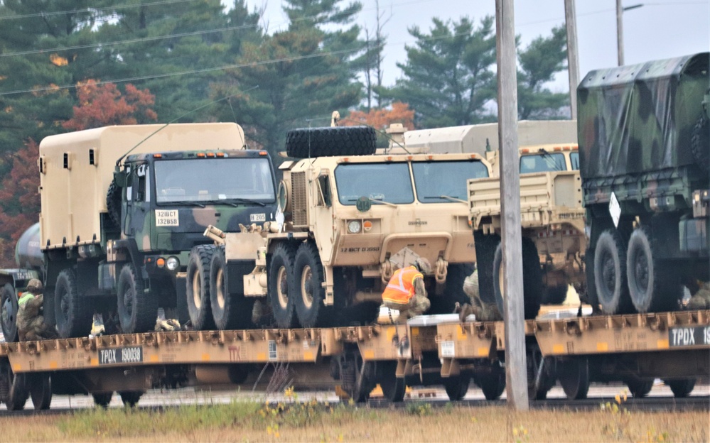 Wisconsin National Guard Soldiers complete rail training at Fort McCoy to prep for future rail op