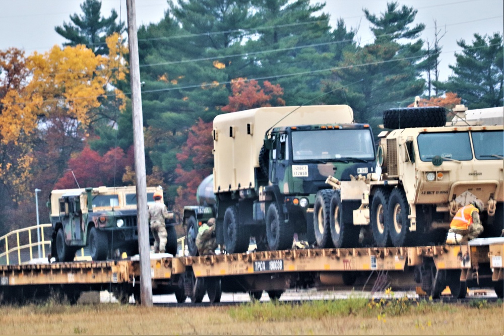 Wisconsin National Guard Soldiers complete rail training at Fort McCoy to prep for future rail op